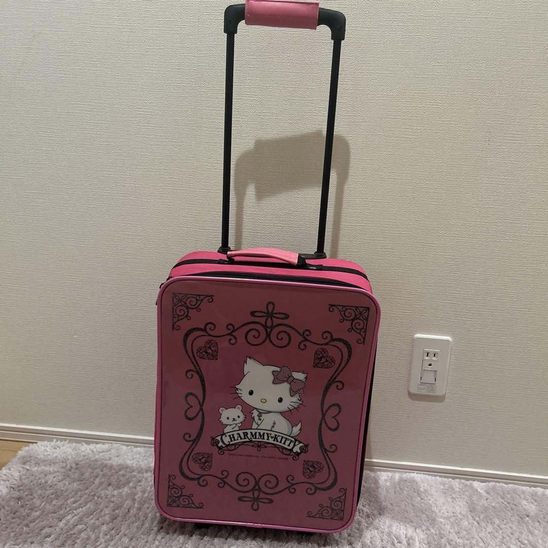 CHARMMY KITTY Pink Carry Case
