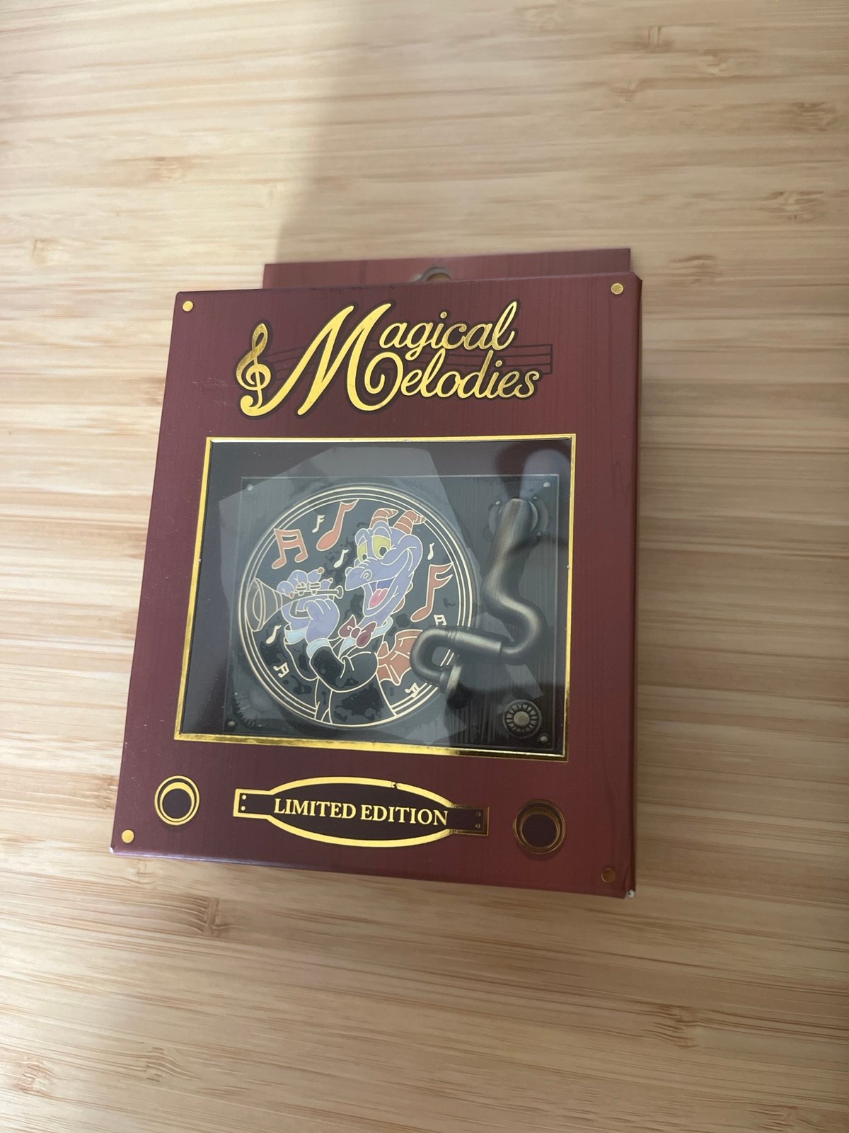 Figment Magical Melodies Record Player disney Pin limited edition 1500