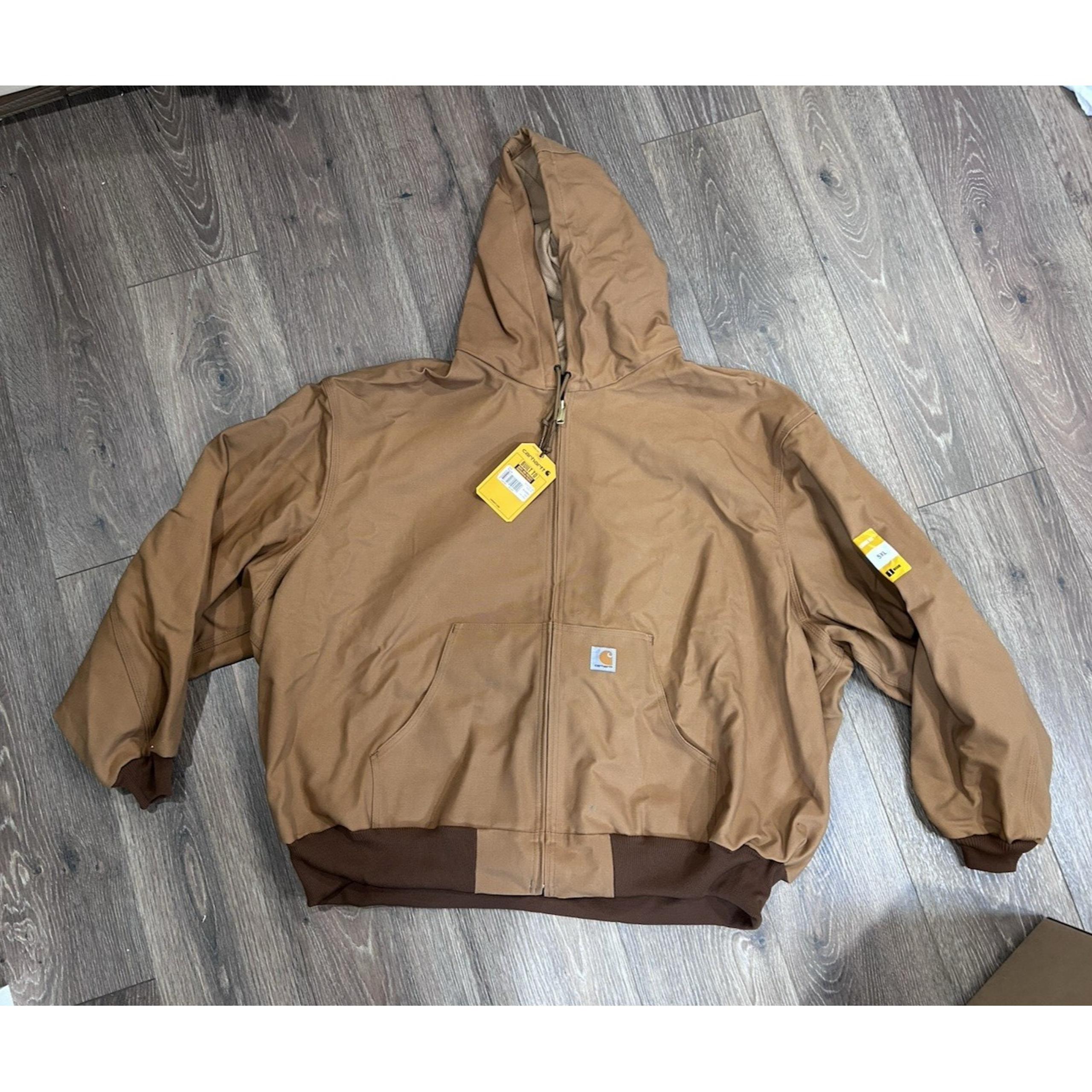 Carhartt Mens 5XL Loose Fit Duck Thermal Lined Active Jacket 0J0131-M