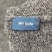 Polo by Ralph Lauren Men's Sweater Medium Lambs Wool V Neck Knit Charcoal