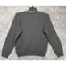 Polo by Ralph Lauren Men's Sweater Medium Lambs Wool V Neck Knit Charcoal