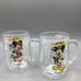 Disney World Epcot Center German Minnie Mickey Mouse Drinking Glasses Bockling