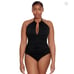 Lauren Ralph Lauren Beach Club Solids High Neck One Piece Swimsuit Sz 22W Plus