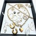 Sterling Silver Jewelry Lot Gold Vermeil Necklace Bracelets Earrings 113 Grams