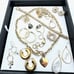 Sterling Silver Jewelry Lot Gold Vermeil Necklace Bracelets Earrings 113 Grams