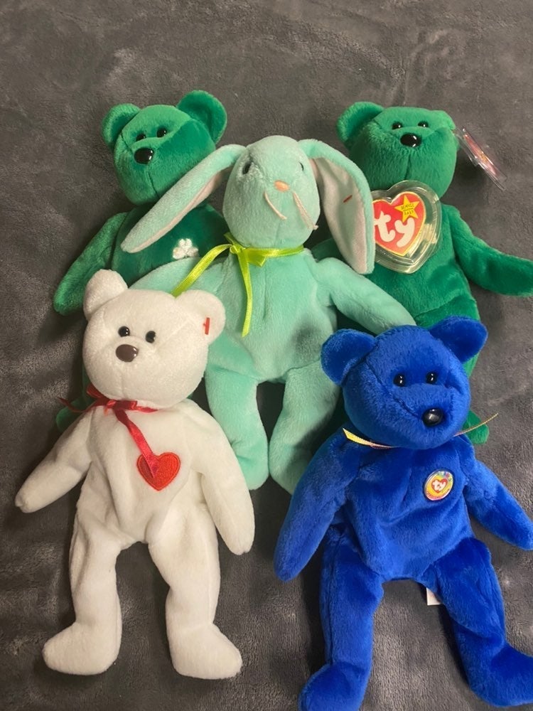 1996 Hippity Beanie baby and friends