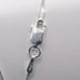 .925 Sterling Silver Black & White CZ Heart Necklace