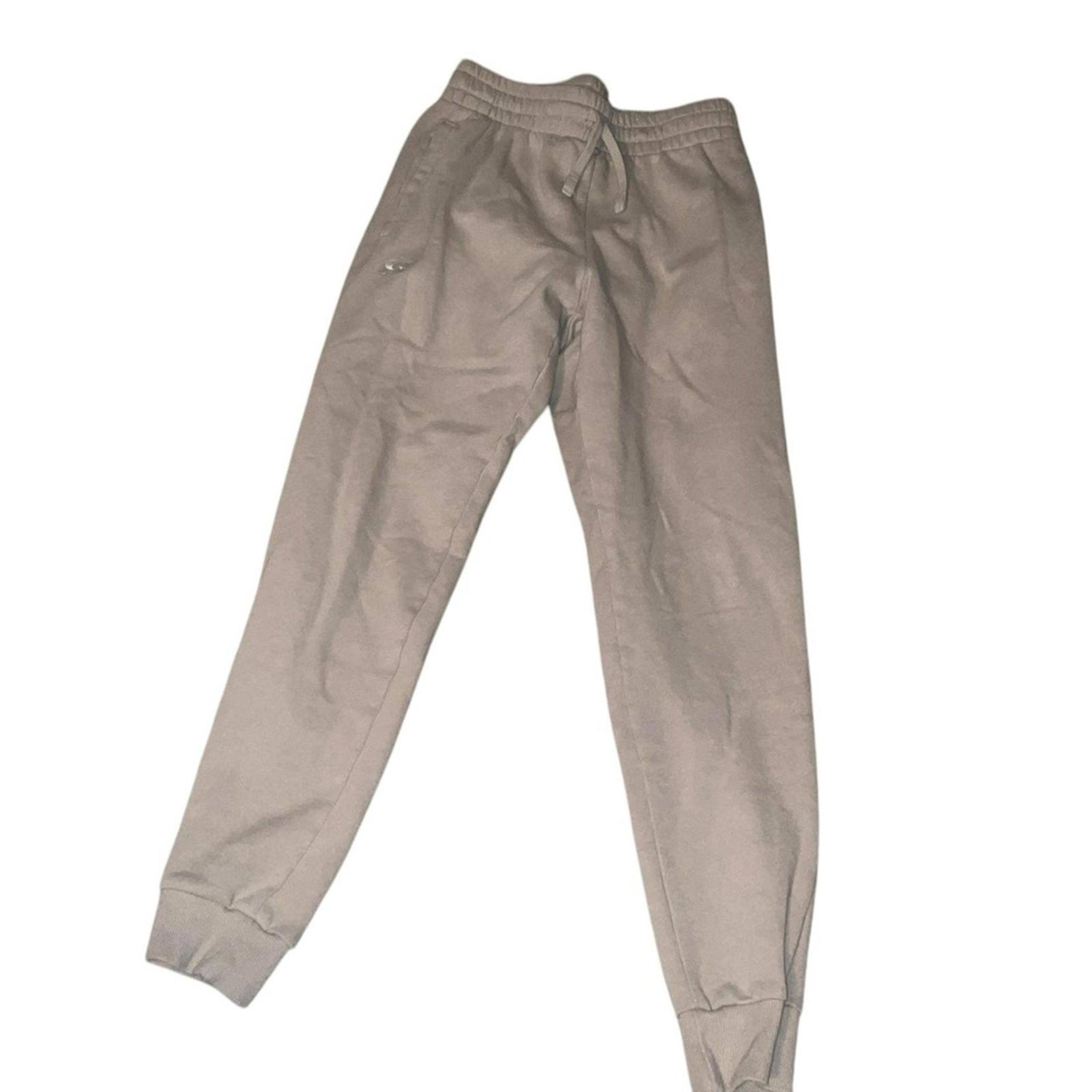 Under Armour Mens Tan Sweatpants   Size S/P/CH