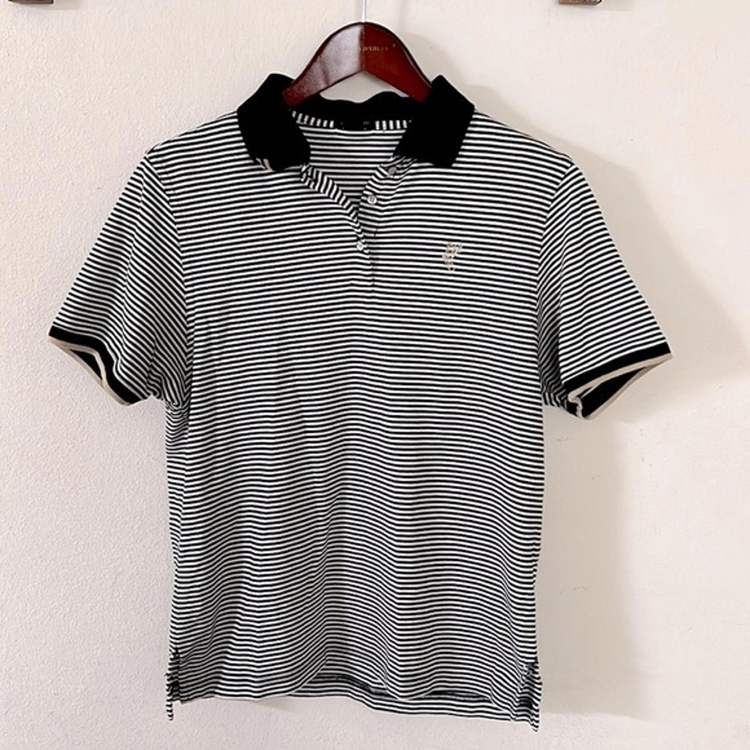 Ashworth Golf Polo Collared Striped
