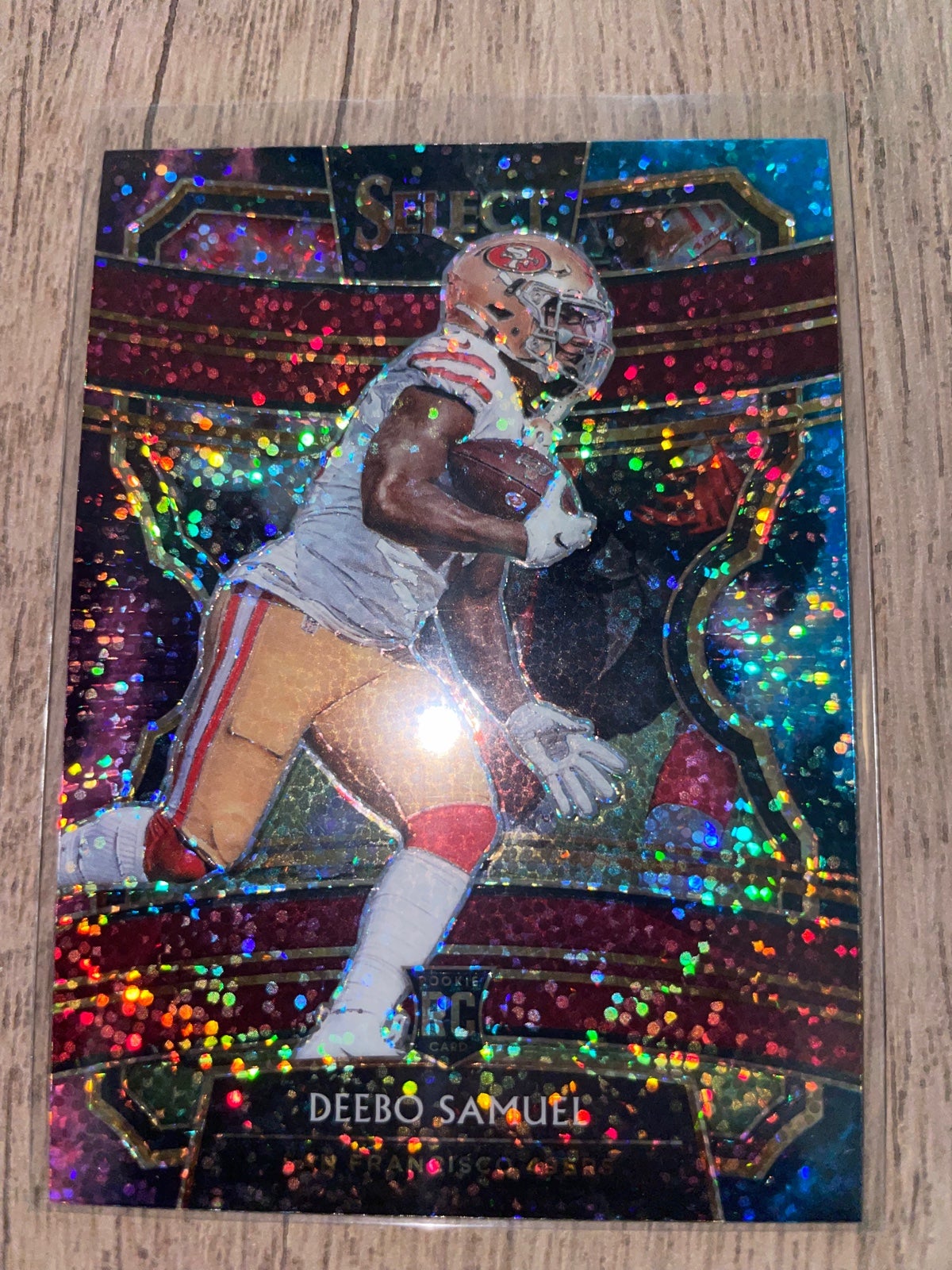 Deebo Samuel 2019 Rookie Panini Select Concourse Cosmic Prizm
