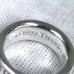 Tiffany & Co. 1837 Narrow Ring, Silver 925, Size 8.5, with Box