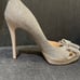 I.N.C International Concepts Champagne Rhinestone Heels