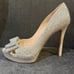 I.N.C International Concepts Champagne Rhinestone Heels
