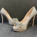 I.N.C International Concepts Champagne Rhinestone Heels
