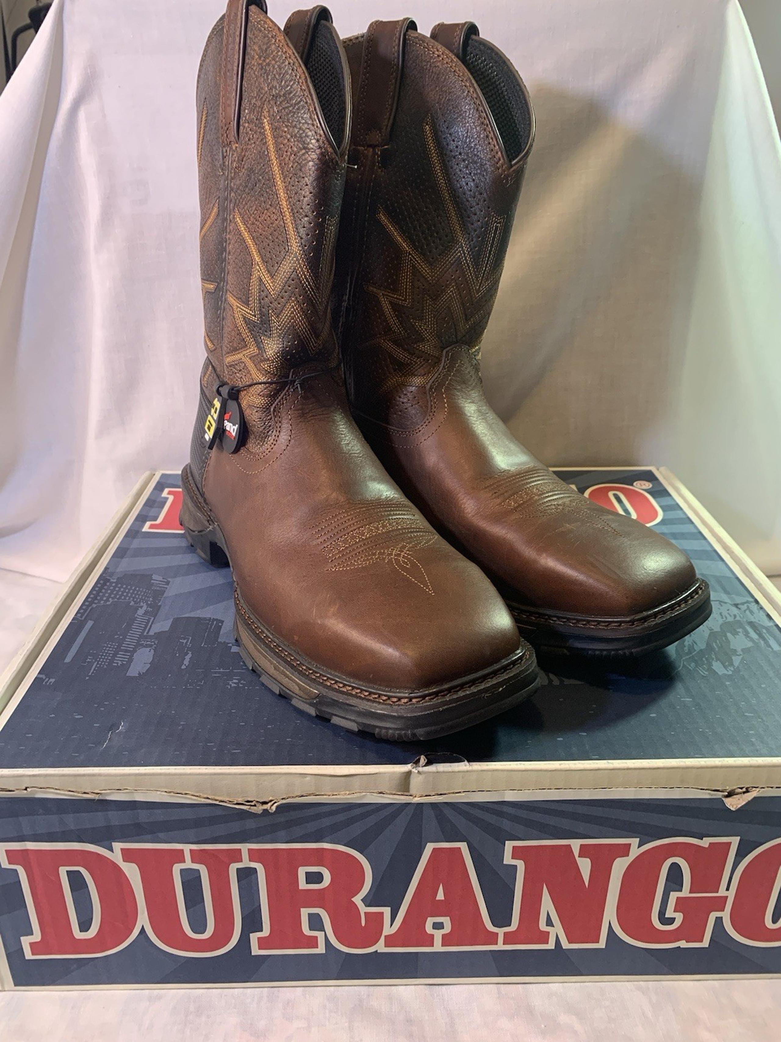 Durango Mens Maverick XP Steel Toe Size 12M Ventilated Work Boot Western DDB0175