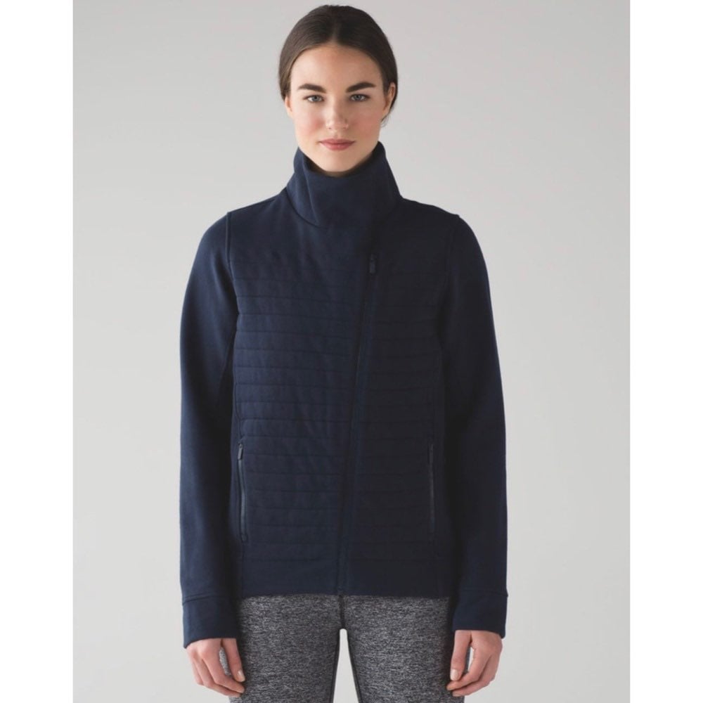 LULULEMON Fleece Be True Jacket in Inkwell