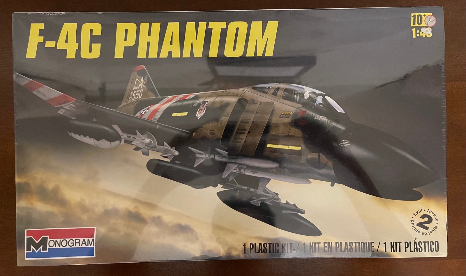 Monogram F-4C Phantom 1:48 model