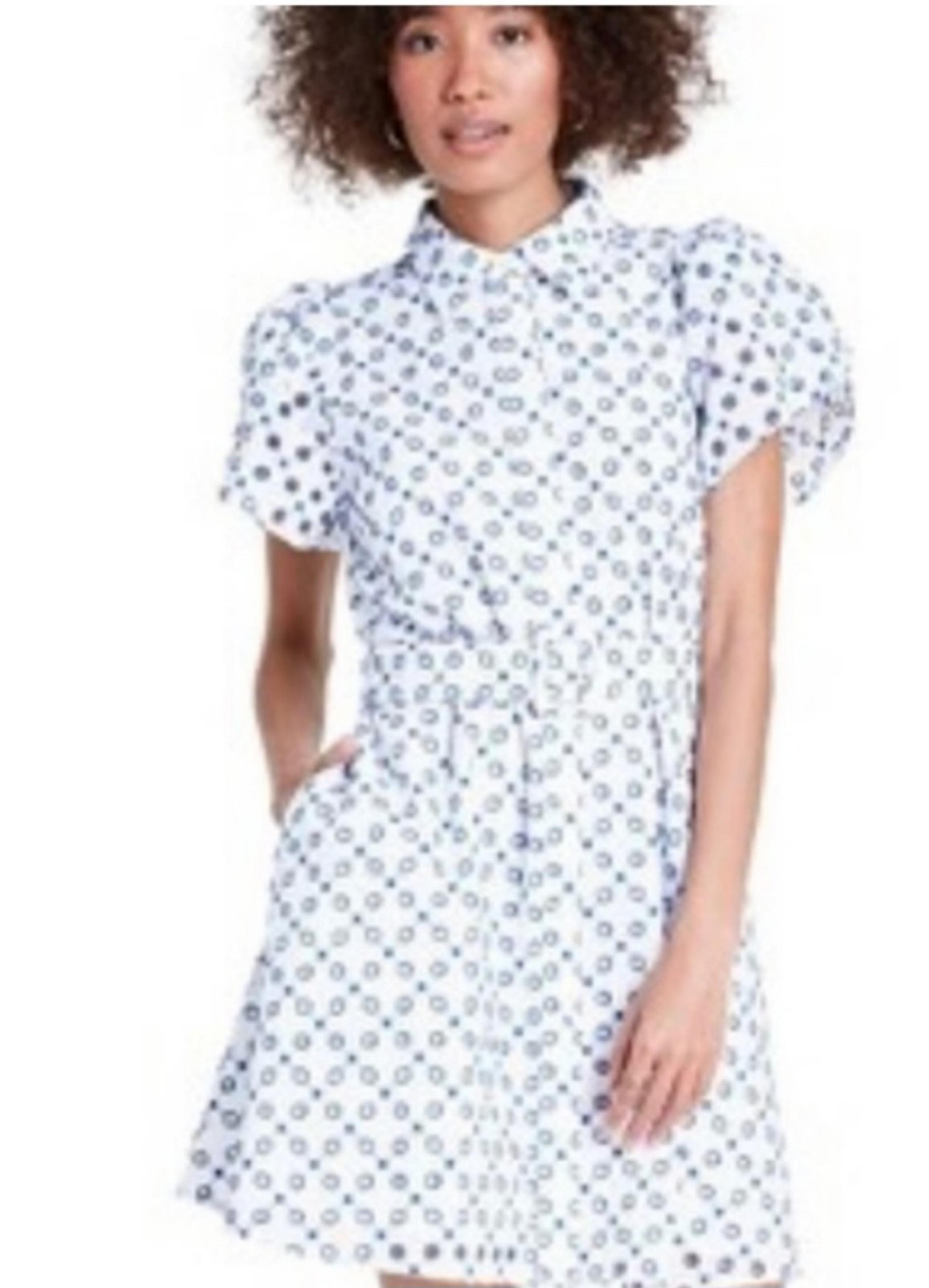 Alexis Target Dot Tulip Sleeve Dress size XS