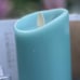 OCEAN COLLECTION SET/3 LUMINARA FLAME LESS SEA GLASS 1(3.5X5) 1(3.5X7)1(3.5X9)