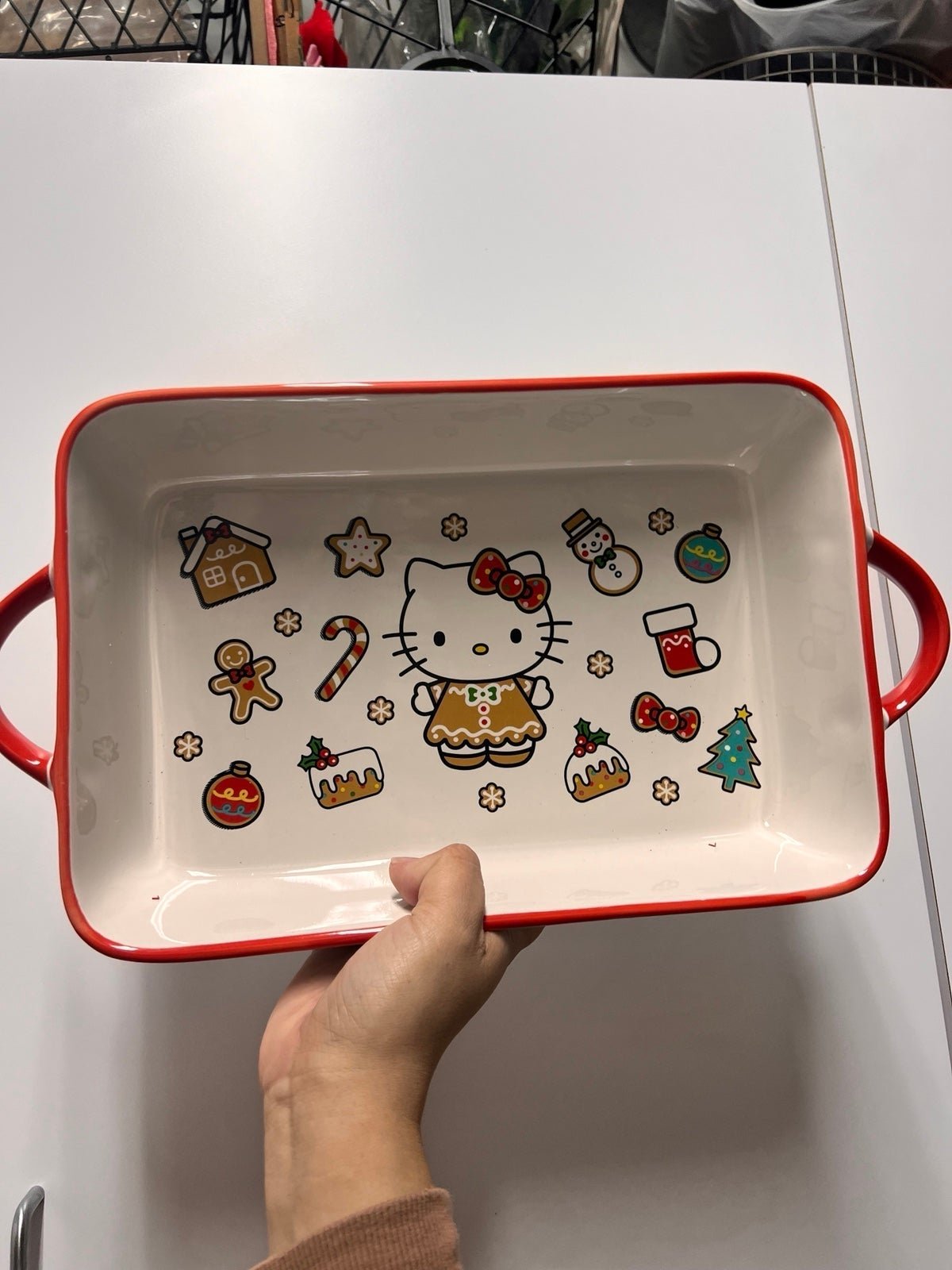 *NEW Hello Kitty gingerbread casserole dish.