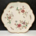 Gorham Secret Garden 10-3/4 Cake Plate Scalloped Edge Gold Trim 1981-1989 USA