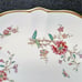 Gorham Secret Garden 10-3/4 Cake Plate Scalloped Edge Gold Trim 1981-1989 USA