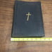 1910 ANTIQUE BIBLE SYMBOLS LEATHER BOUND
