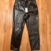 H Halston Faux Leather Pull On Pants NWT