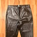 H Halston Faux Leather Pull On Pants NWT