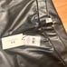 H Halston Faux Leather Pull On Pants NWT