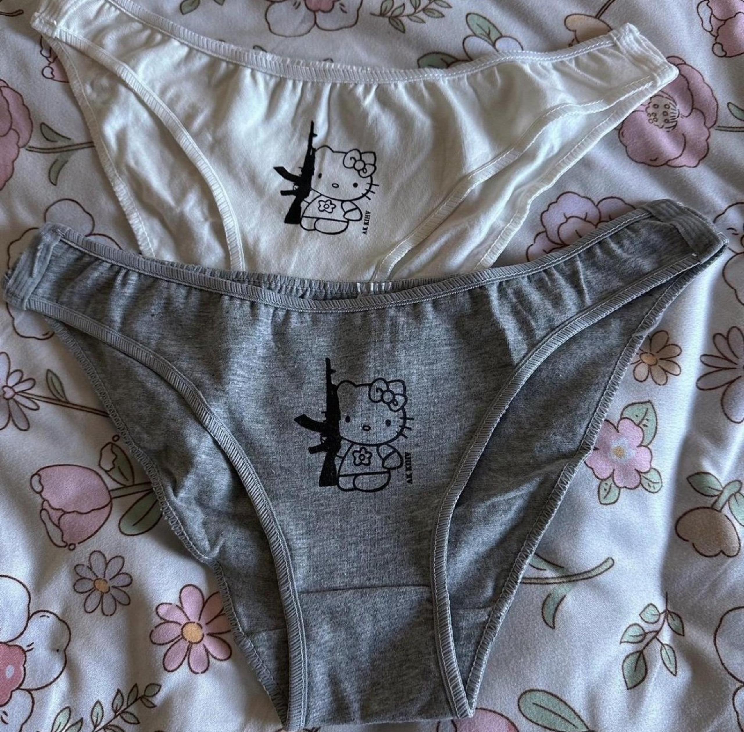 brand new y2k hello kitty underwear