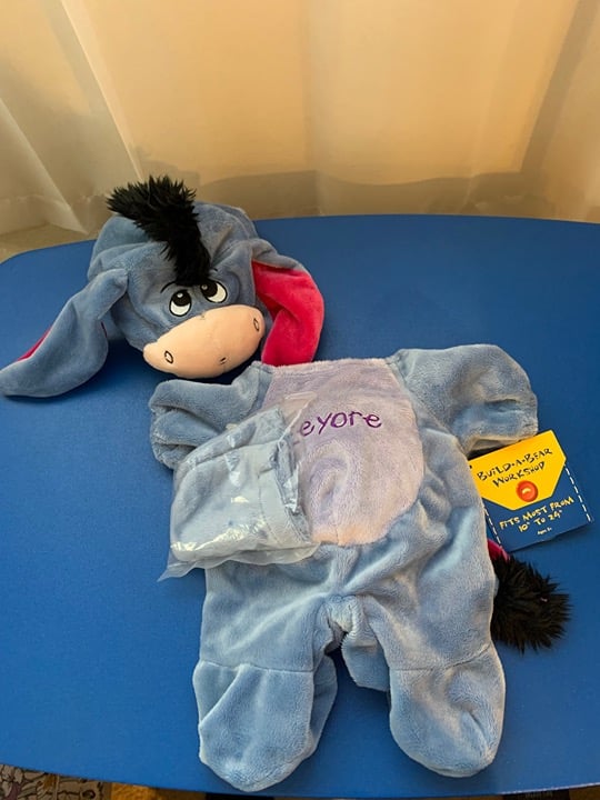 Build A Bear Workshop Eeyore Outfit New w/Tags