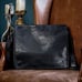 ALI LARGE FLAP MESSENGER BAG - COAL
