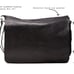 ALI LARGE FLAP MESSENGER BAG - COAL