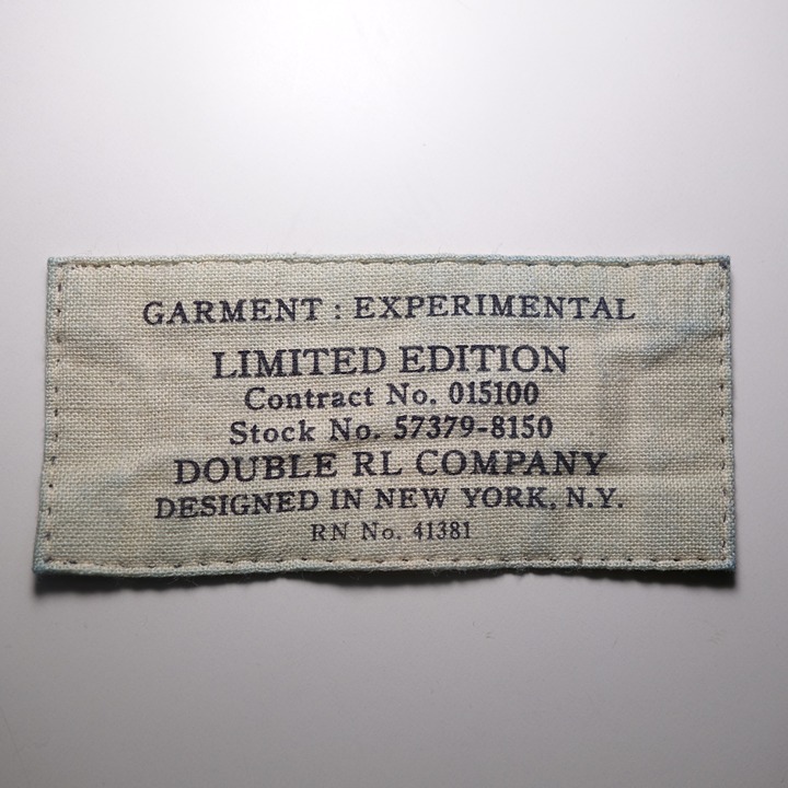 Double-RL (RRL) Ralph Lauren Sew On Replacement Label Tag
