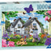 NEW Ravensburger Delphinium Cottage 1000 Pc Puzzle - RARE