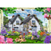 NEW Ravensburger Delphinium Cottage 1000 Pc Puzzle - RARE