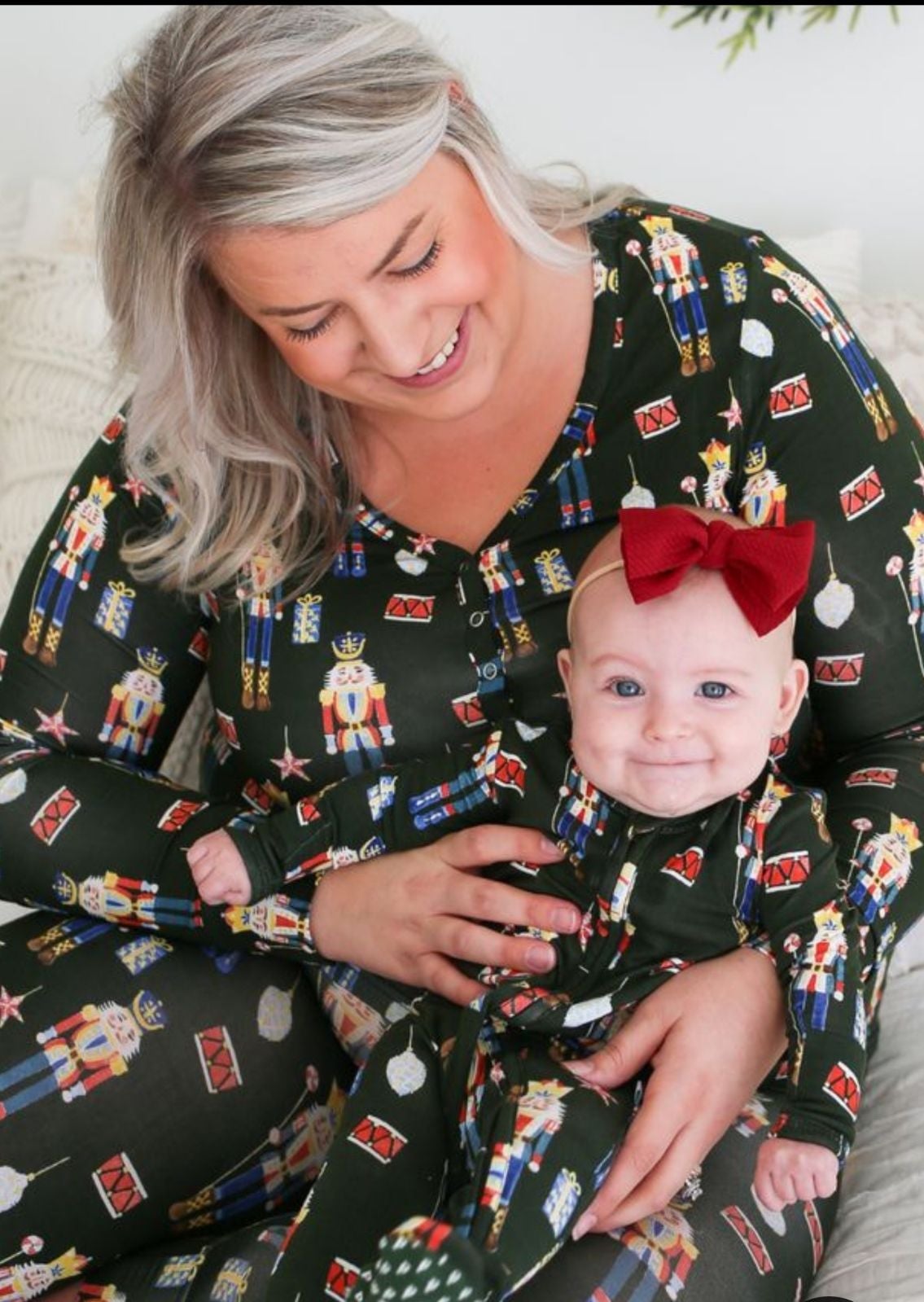 Posh peanut nutcracker Toy soldier 2pc pajamas
