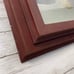 Framed B. Stroman Art Print Antique Wood Buckets Boxes Bowl Primitive