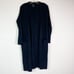 Halogen Women's Black 2 Front Pockets Open Front Cashmere Blend Cardigan XS
