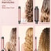 5 in 1 Curling Iron Set with Curling Brush and 4 Interchangeable Ceramic
