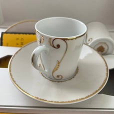 Christian Lacroix coffee cup and plate demit + cup