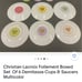 Christian Lacroix coffee cup and plate demit + cup
