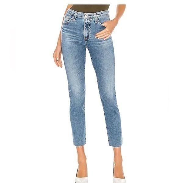 Adriano Goldschmeid Isabelle High Rise Straight Crop Jeans | Size 29