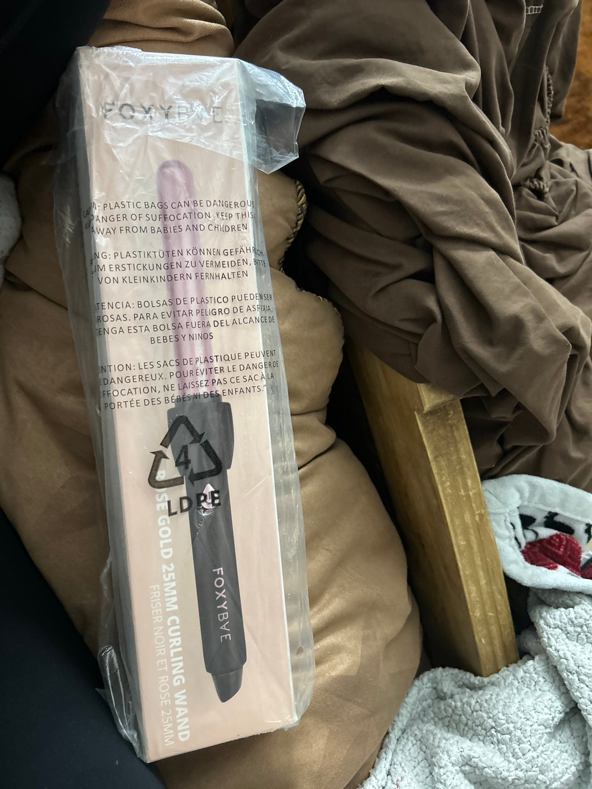 Hair curling wand