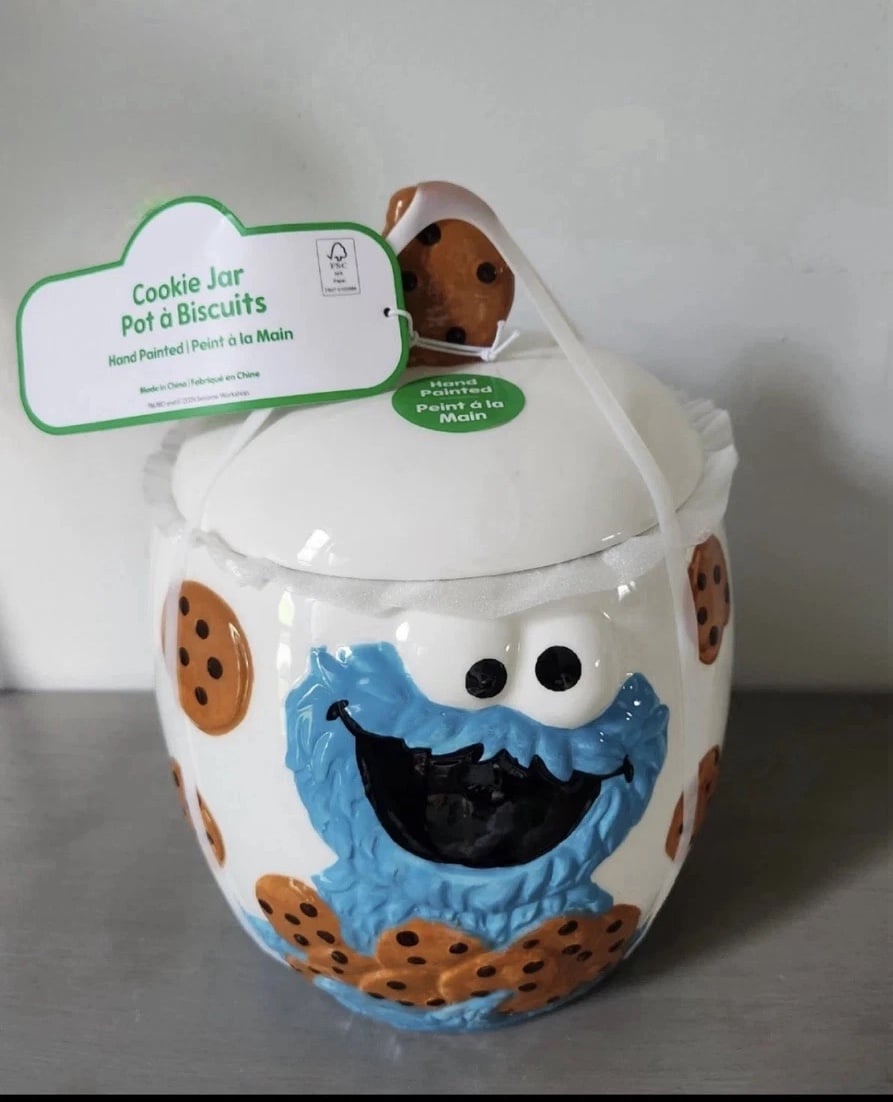 Cookie Monster cookie Jar