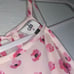 CAbi 5218 Tie-Back Pink Floral Top Sz M