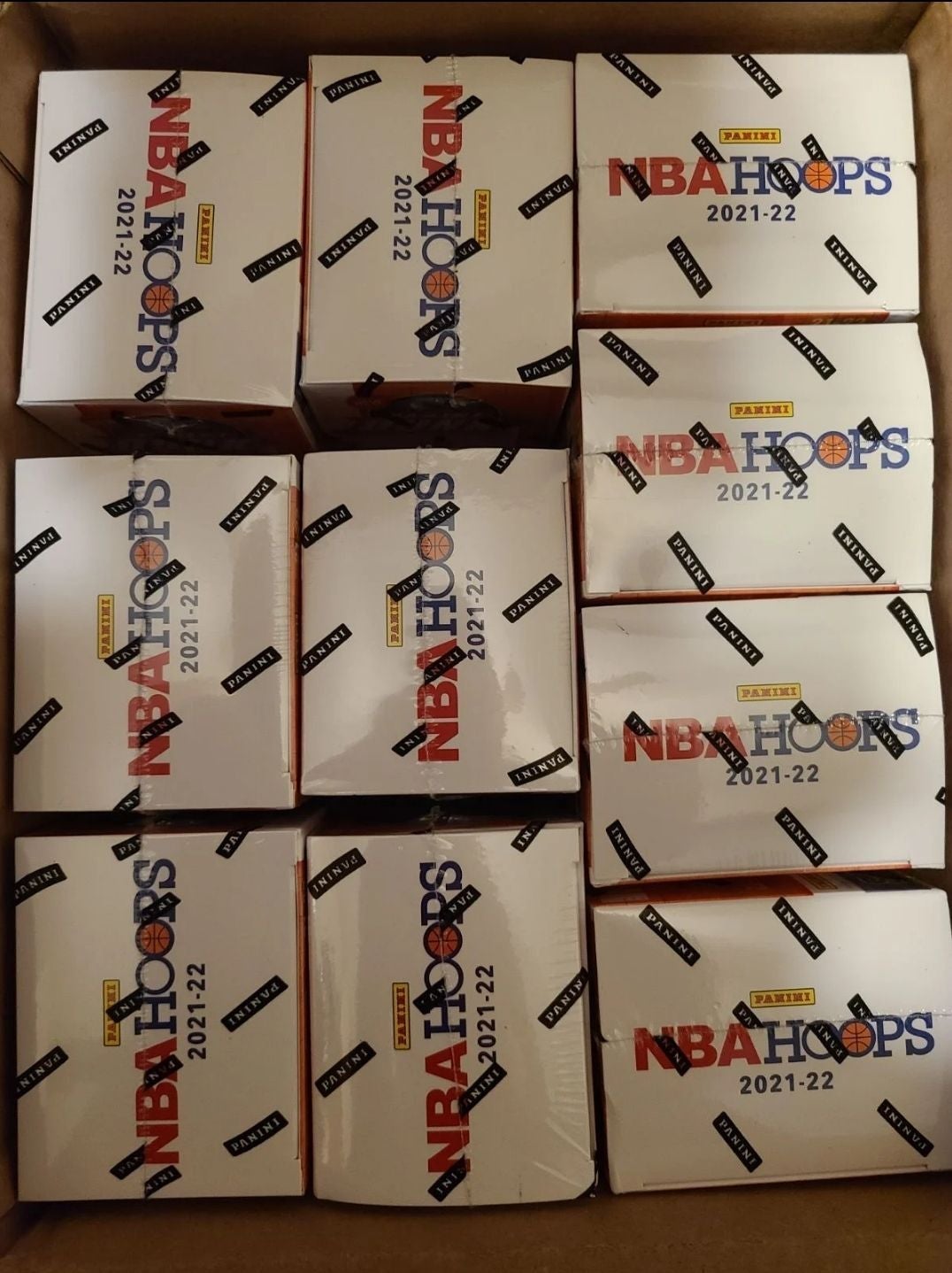 2021-22 PANINI NBA HOOPS BASKETBALL (10) BLASTER BOX
