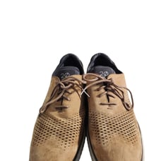 Cole Haan 2.0 Zerogrand Oxford Men's Shoes - Tan Perforated Suede, Size 13