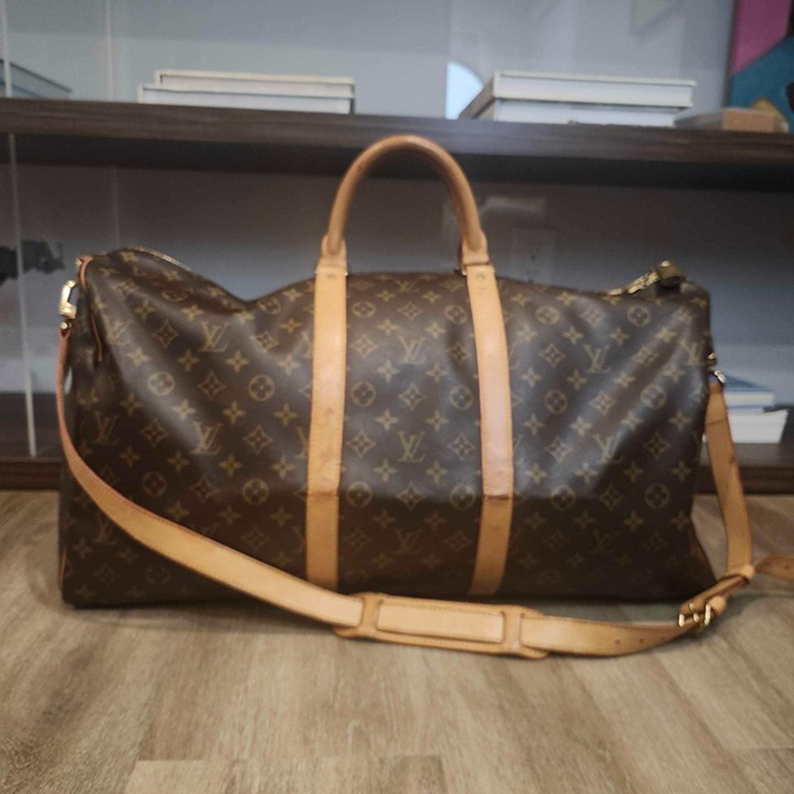 Louis Vuitton Keepall 55 Bandouliere travel bag